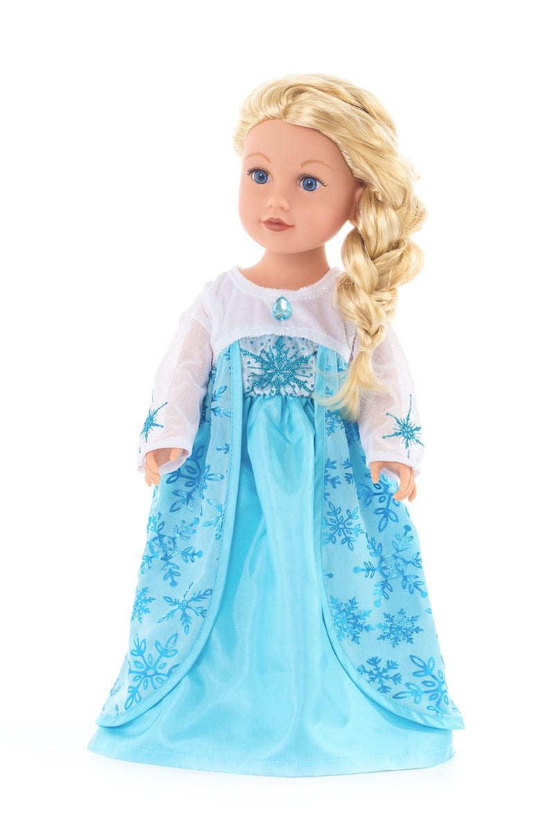 Doll Dress Ice Princess – Little Adventures