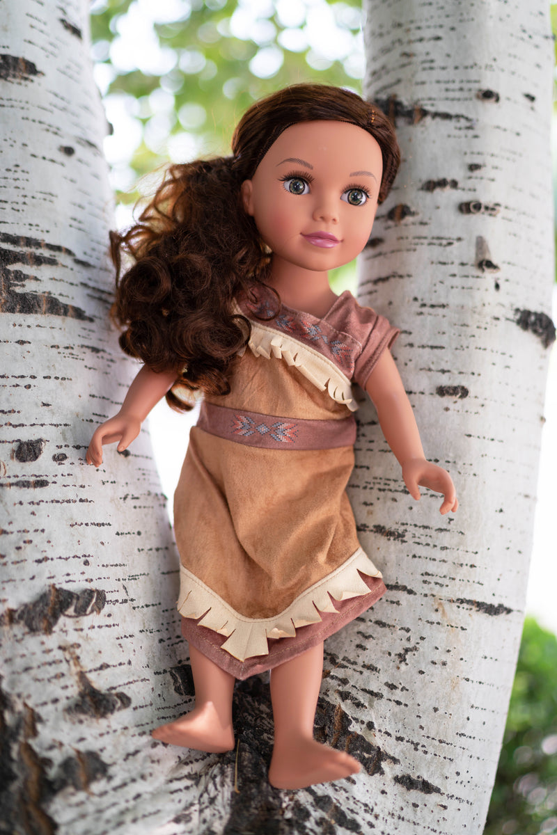 Doll Dress Woodland Princess – Little Adventures