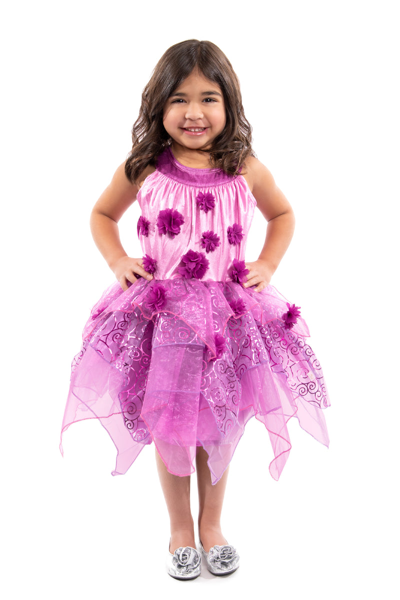 Little Adventures Purple Blossom Fairy Dress Up Costume