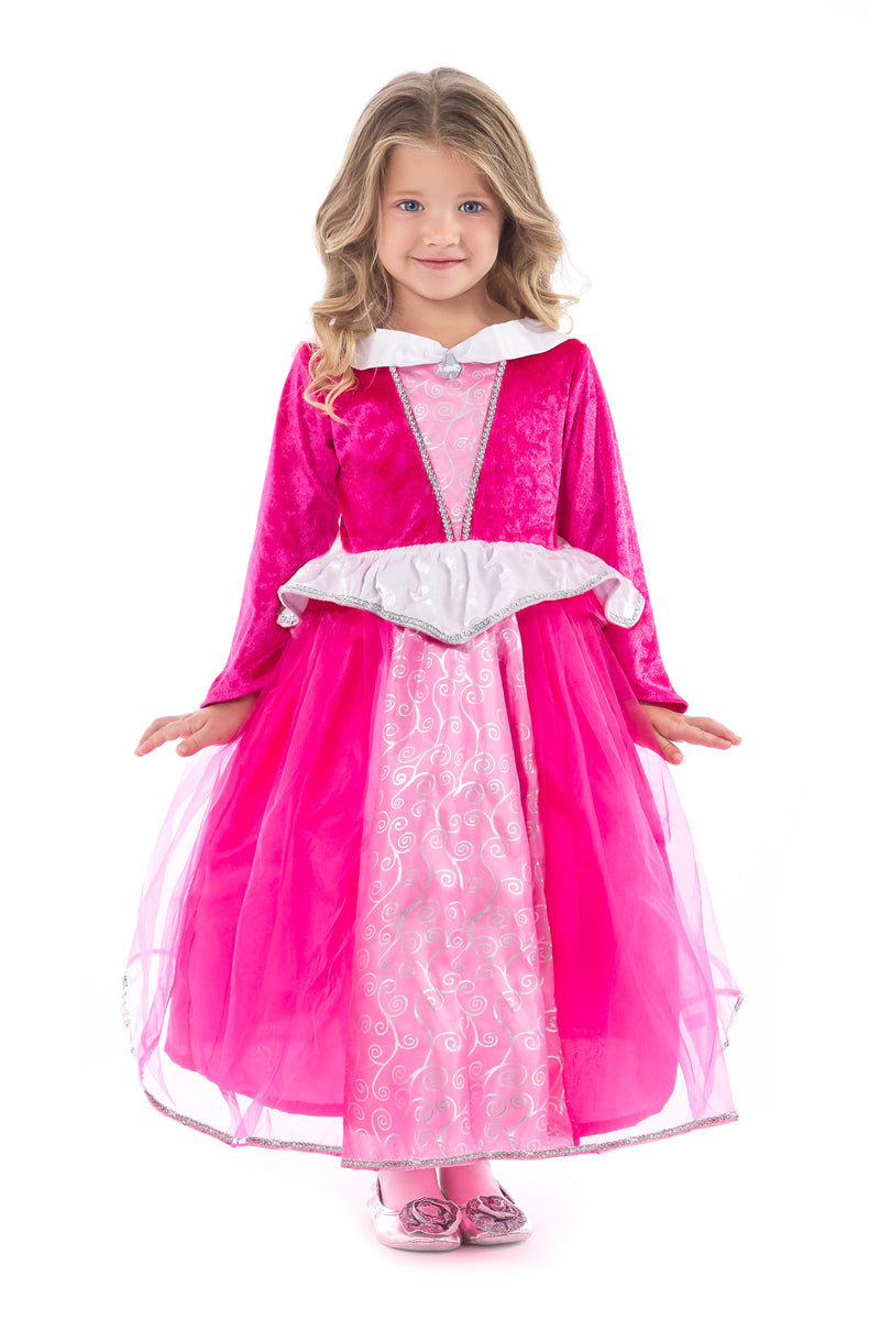 New Disney Parks Sleeping Beauty Aurora Costume Girls Dress 14-16 X-Large
