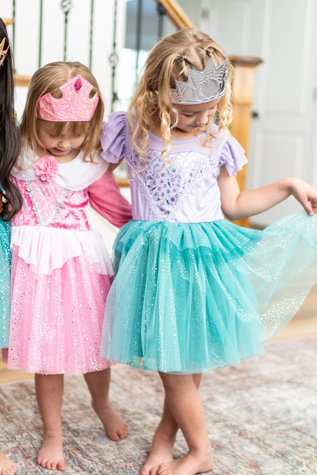 fitted lace wedding dress Little Adventures Mermaid Party Dress Up Costume