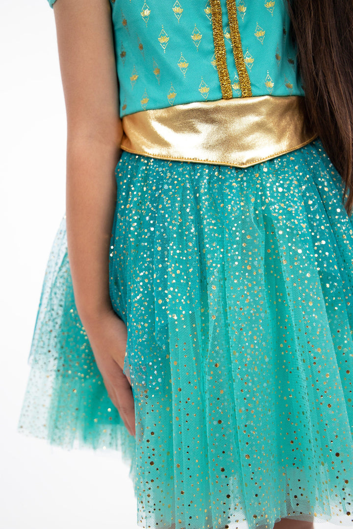 Little Adventures Oasis Princess Party Dress Up Costume - Machine Washable Child Pretend Play Party Dress Little Adventures Oasis Princess Party Dress Up Costume - Machine Washable Child Pretend Play Party Dress