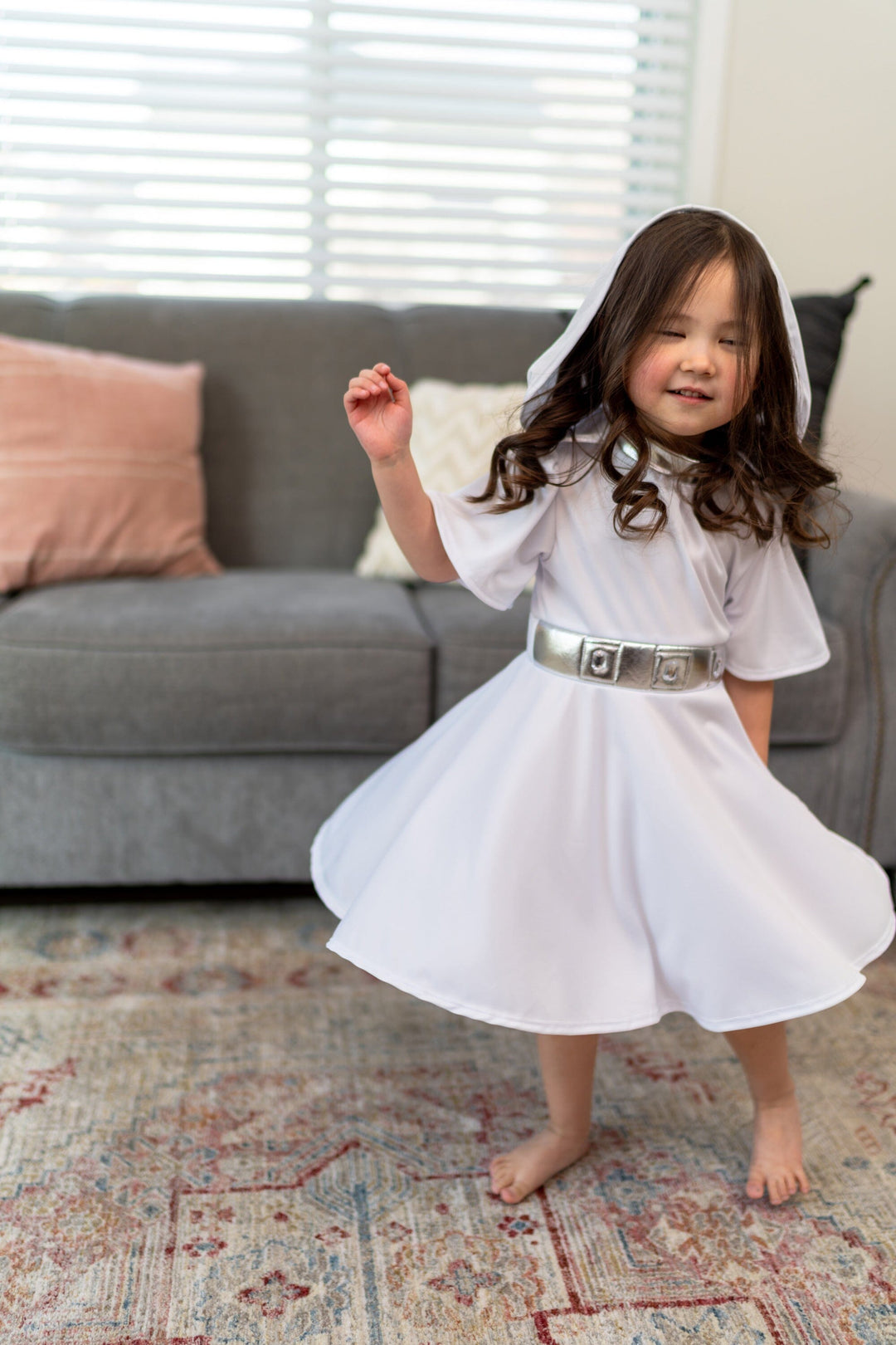open lace back dress Jasmine Princess Twirl Preorder main image 0