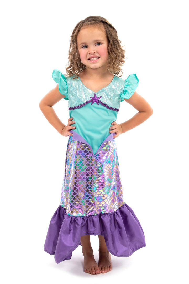 sparkly little mermaid dress Purple Sparkle Mermaid – Little Adventures