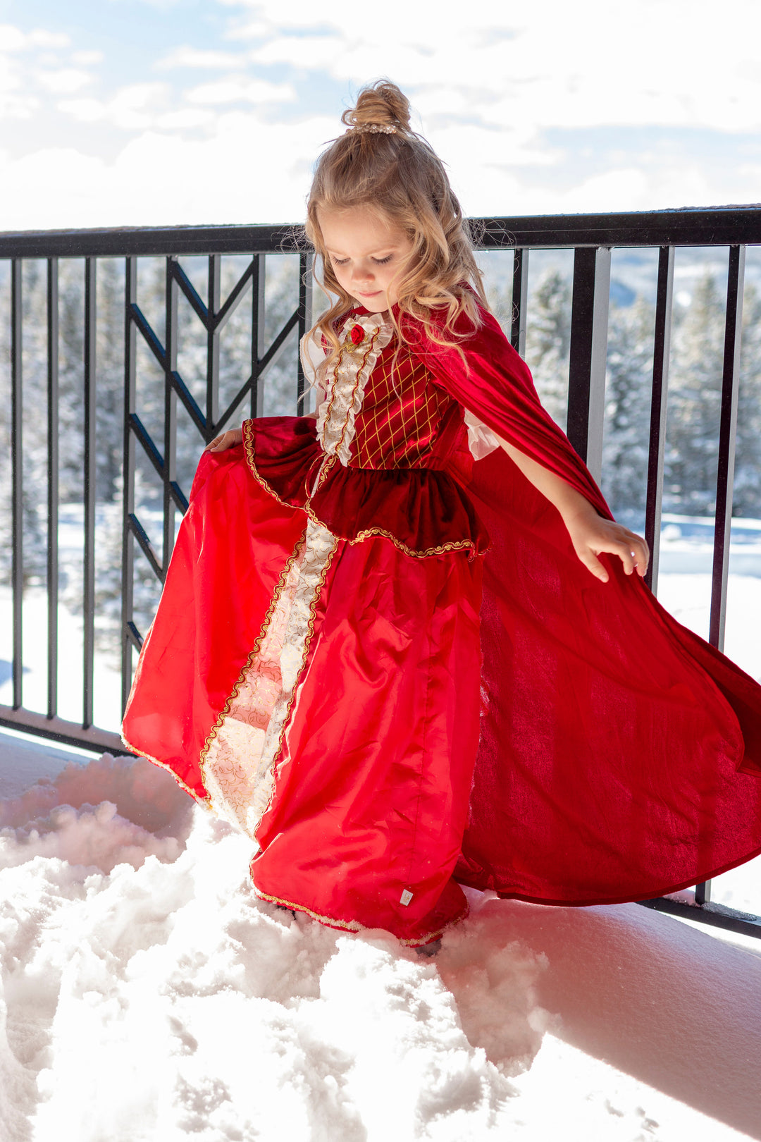 Red Cloak With Hood | Little Adventures