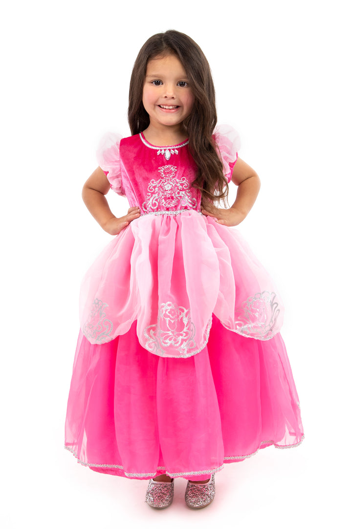 Little Adventures Deluxe Pink Princess Dress Up Costume Little Adventures Deluxe Pink Princess Dress Up Costume