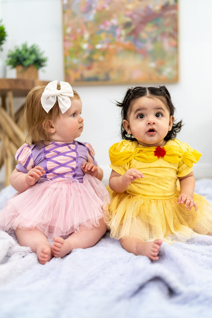 Baby Yellow Beauty Dress 6-9-months | Little Adventures | Children's Dress Ups & Costumes
