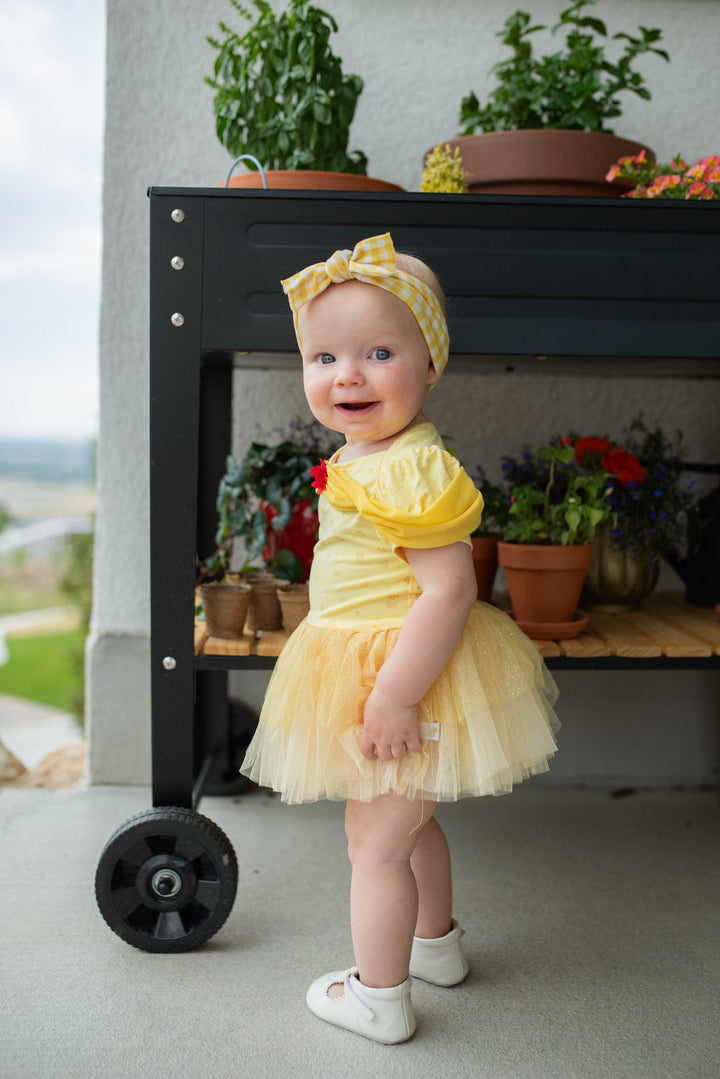 Baby Yellow Beauty Dress – Little Adventures