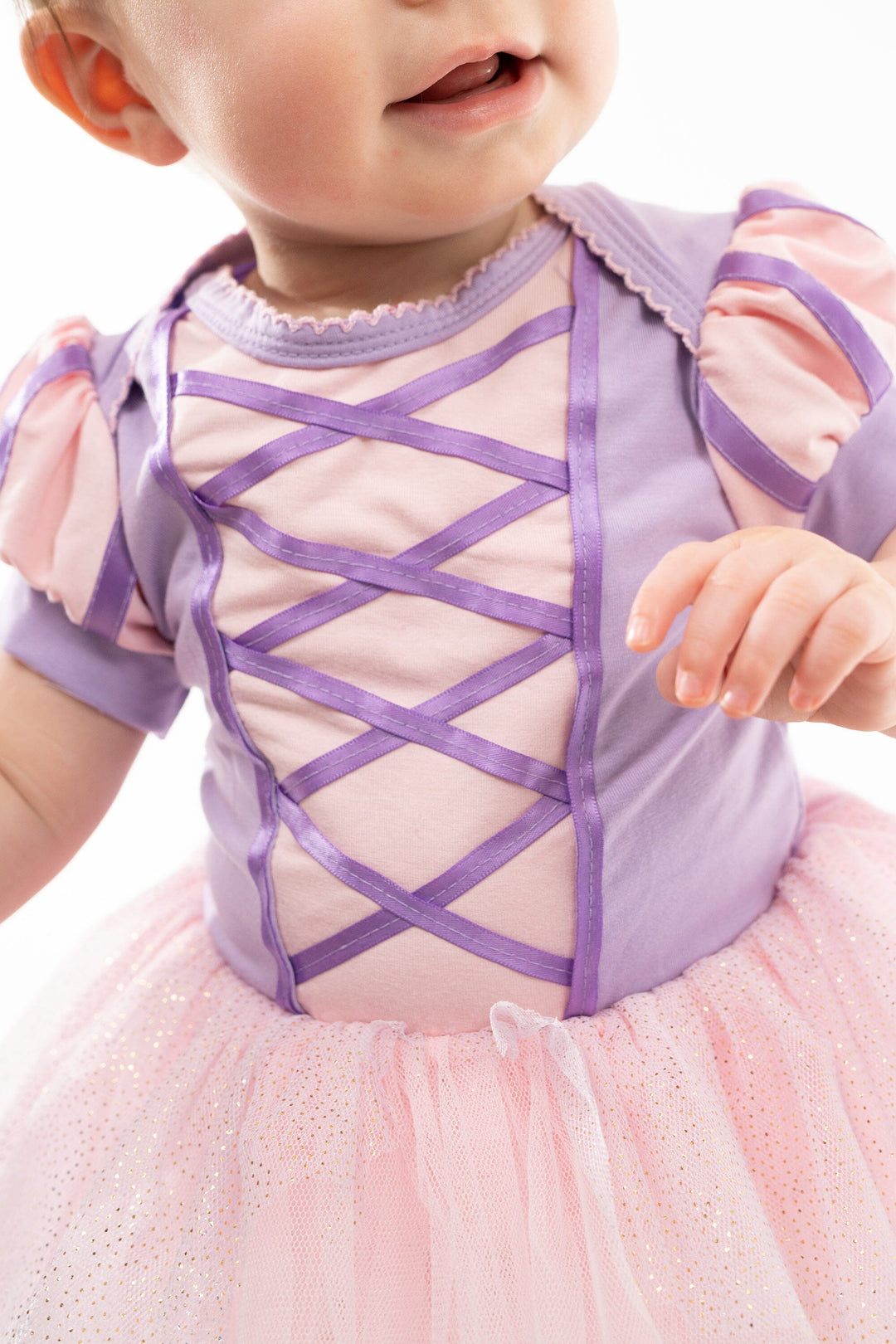 strapless open back dress Baby Rapunzel Dress 6-9-Months | Little Adventures | Children's Dress UPS & Costumes