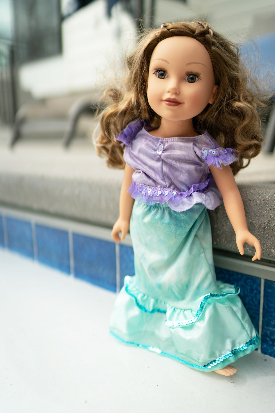 mermaid doll dress Doll Dress Magical Mermaid – Little Adventures
