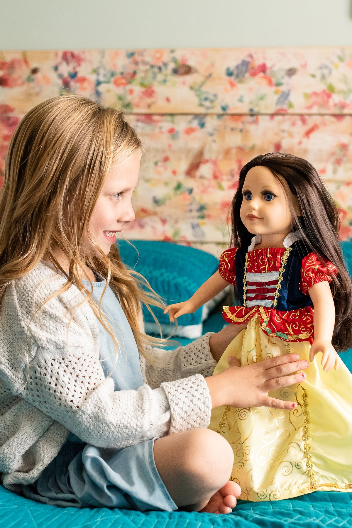 white dress doll Colette Baby in Rose XL This Stevie Nicks Barbie doll celebrates the trailblazer with a look inspired by the cover of Bella Donna White Babydoll Dress Perfect