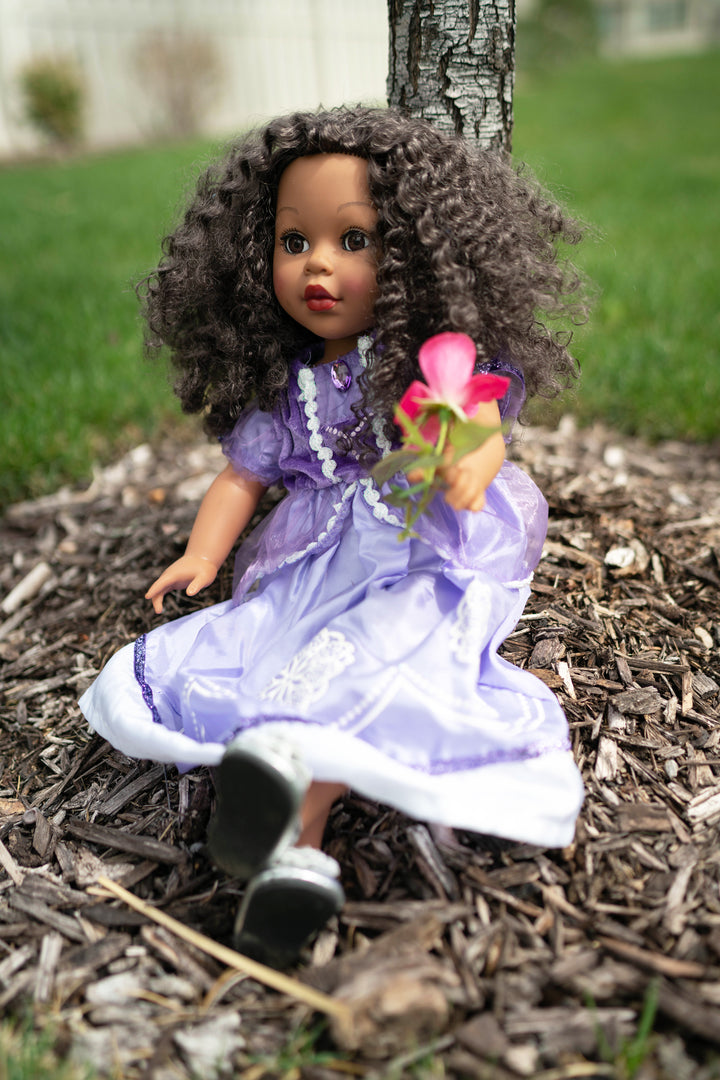 Little Adventures 41350 Doll Dress Amulet Princess, Purple
