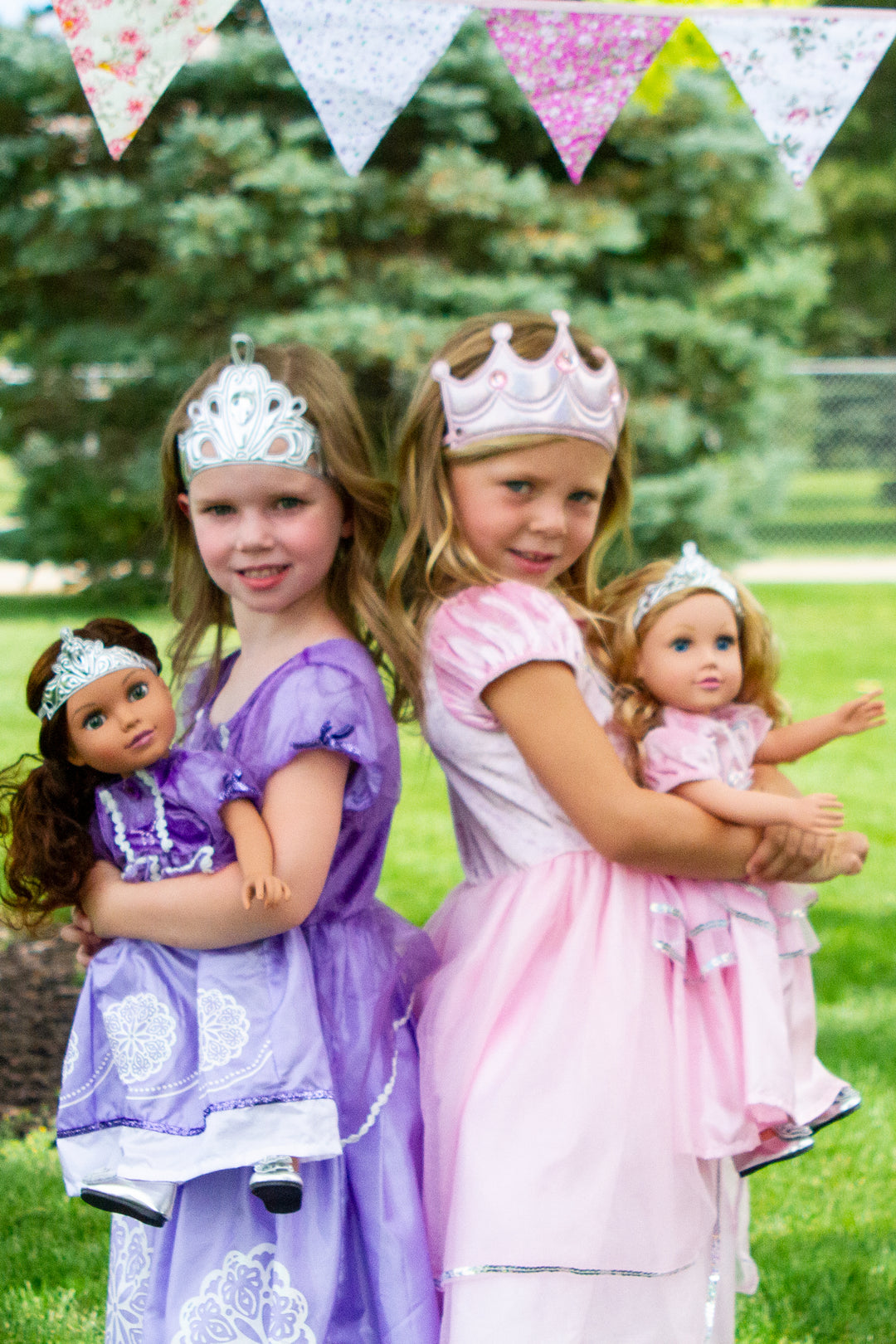fitted lace wedding dress Amazon.com: American Fashion World Purple Princess Dress for 14-Inch Dolls  |Tiara Included | Premium Quality & Trendy Design | Dolls Clothes