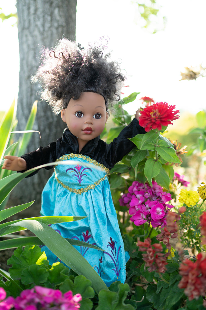 Doll Dress Ice Queen Coronation – Little Adventures