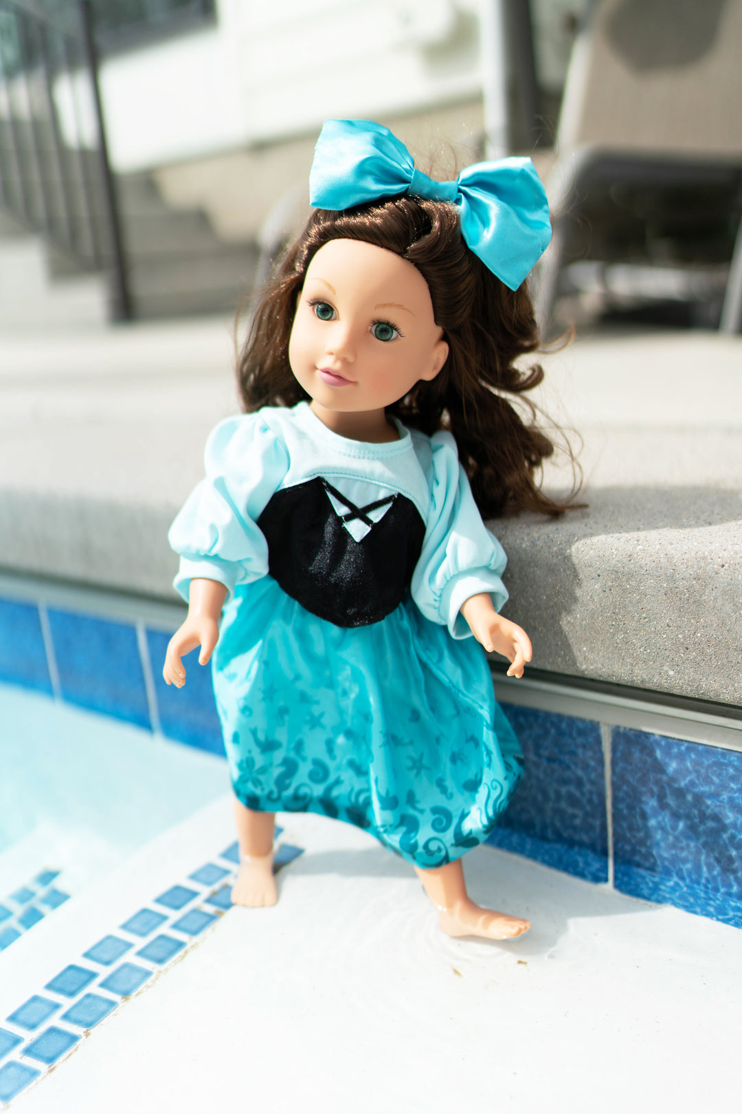 mermaid doll dress Little Adventures Doll Dress