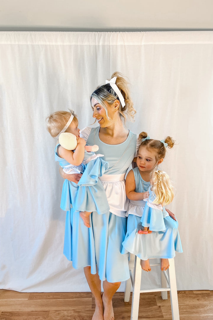 blue doll dress costume The Queen's Treasures Doll Clothes, Blue, 18"