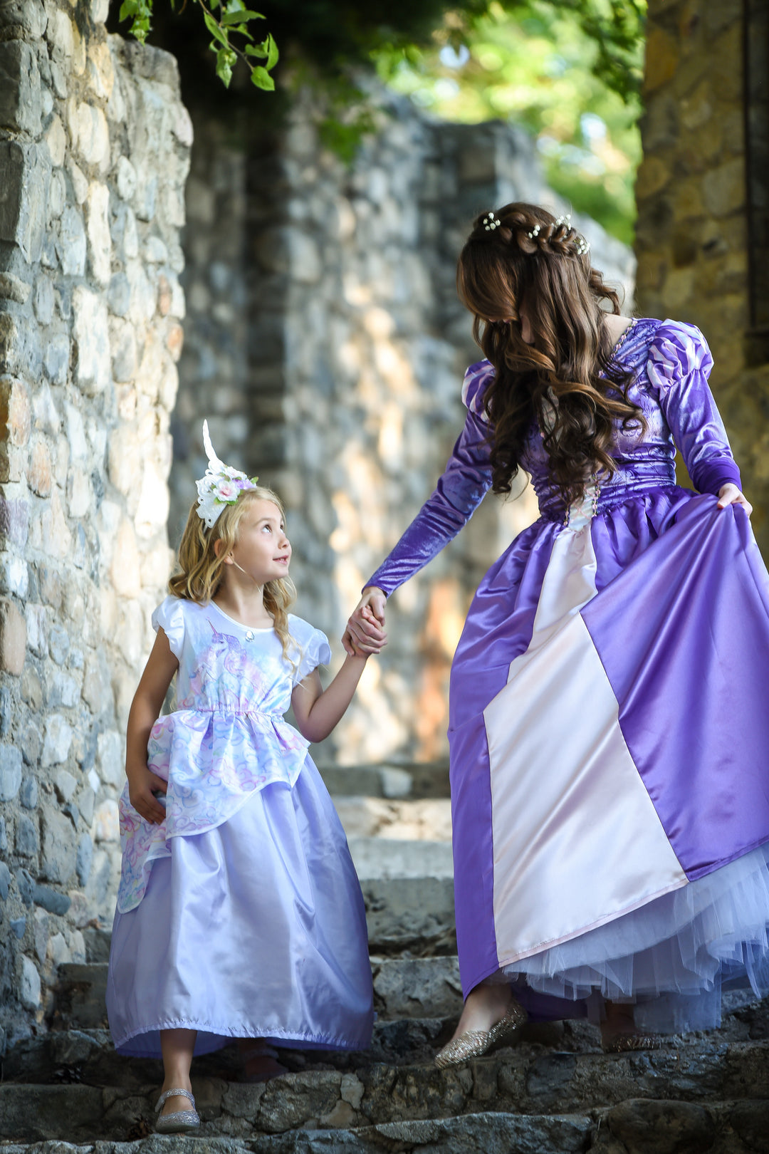 purple rapunzel dress Princess Costume Girls but she succeeded Rapunzel Maxi Dress – Only