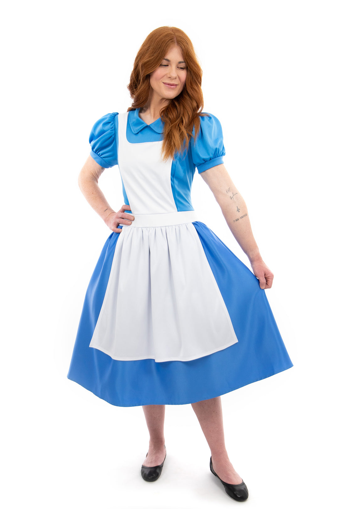 alice's dress from alice in wonderland Enchanted – Little Adventures Color:Cyan Blue SCHL003023_PAT_M KissProm Mermaid Glitter Lavender Doesnt restrict movement or