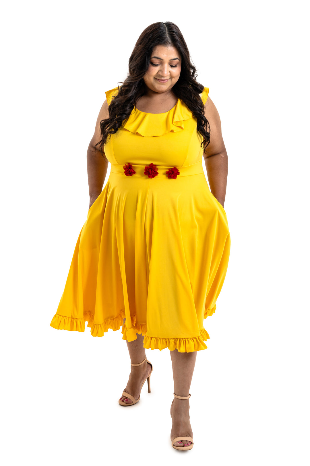 Adult Yellow Beauty Twirl Dress Size 10 | Little Adventures | Children's Dress Ups & Costumes | Perfect for Halloween or Year-Round Play Adult Yellow Beauty Twirl Dress Size 10 | Little Adventures | Children's Dress Ups & Costumes | Perfect for Halloween or Year-Round Play