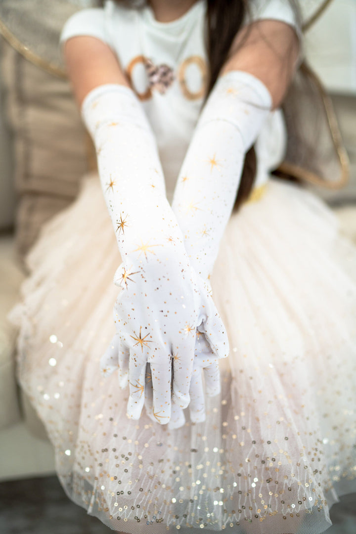 Gold Shimmer Gloves Gold Shimmer Gloves