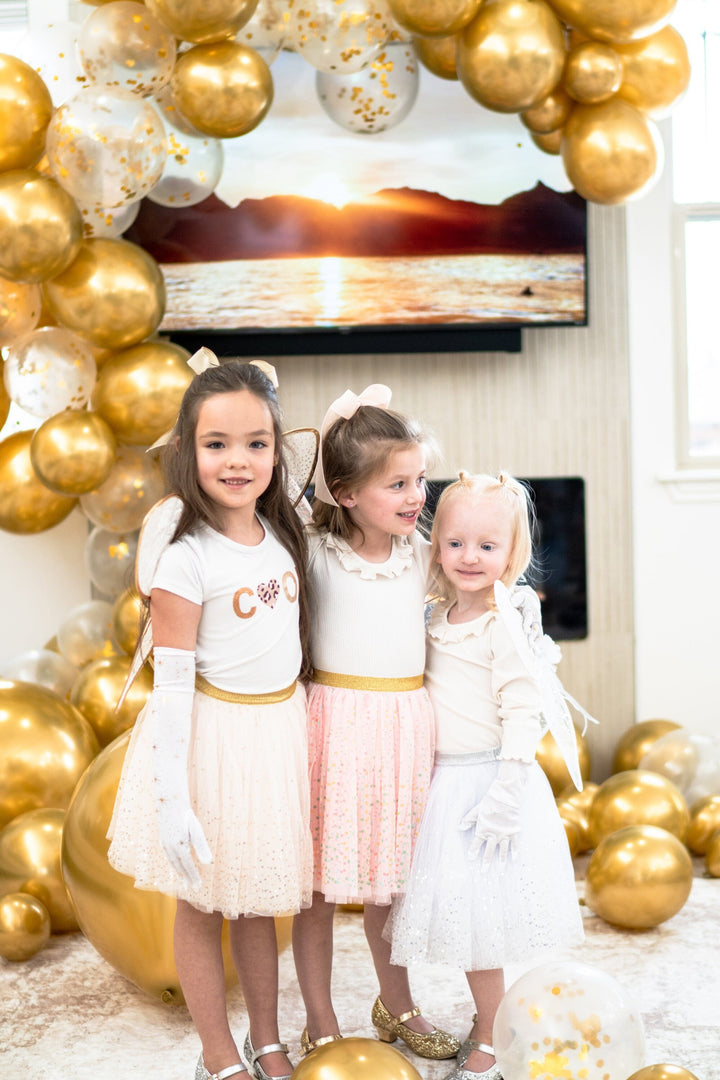 Gold Shimmer Gloves