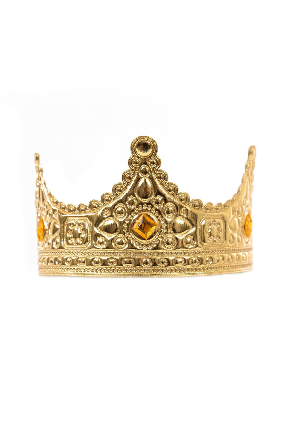 gold dress up crown Little Adventures Royal Full Accessory gold crown transparent