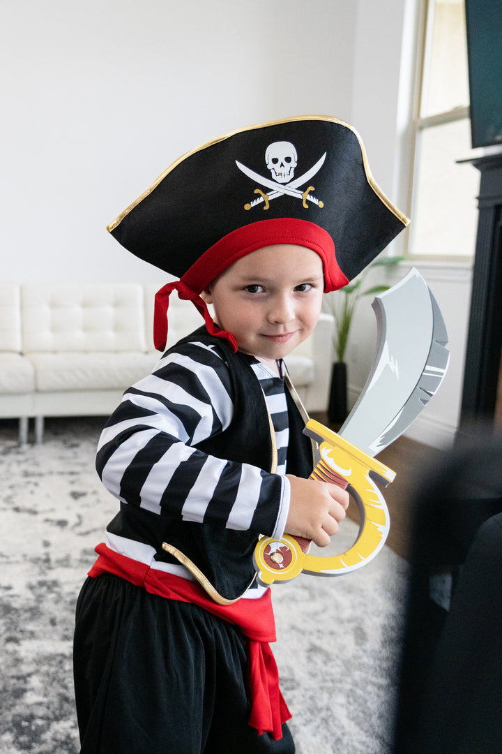 Deluxe Pirate Hat & Eye Patch – Little Adventures