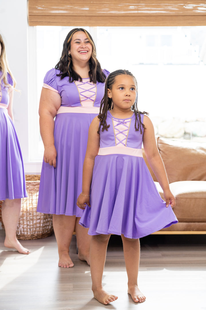 Adult Rapunzel Twirl Dress Size 6 | Little Adventures | Children's Dress Ups & Costumes
