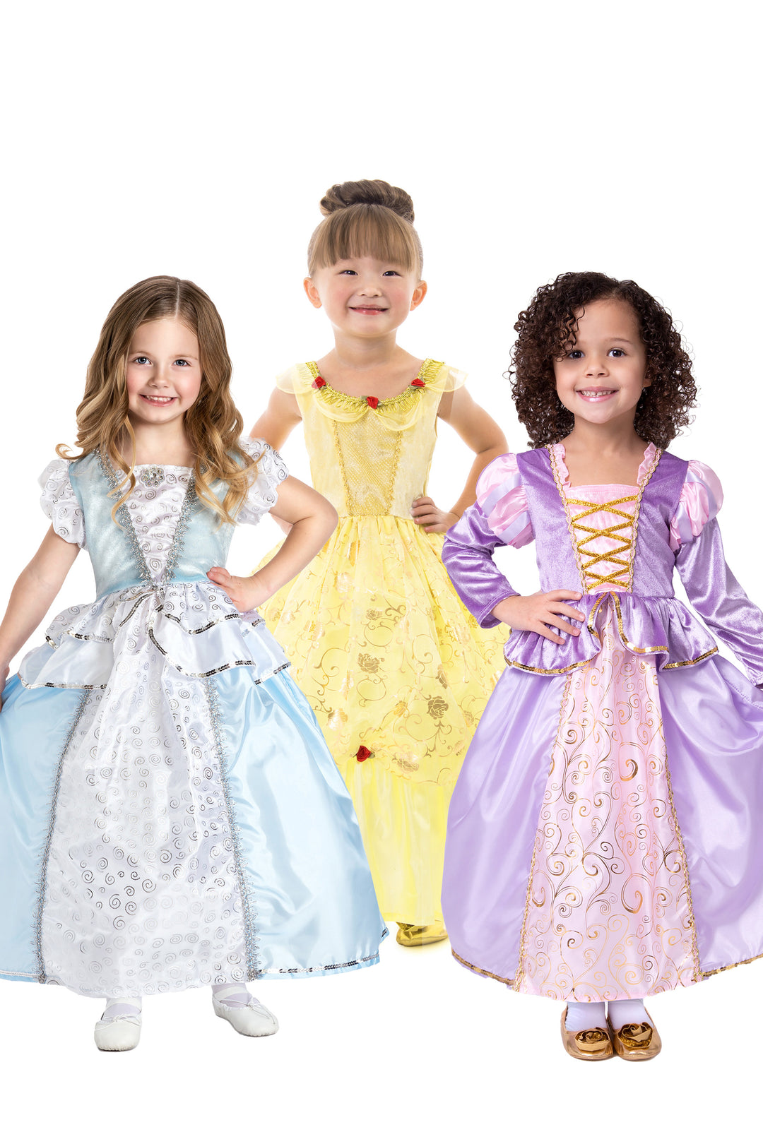 disney princess dress up sets Little Adventures Fairytale Set various dress Condition:Good Slate Grey Stretch Slim factory finds