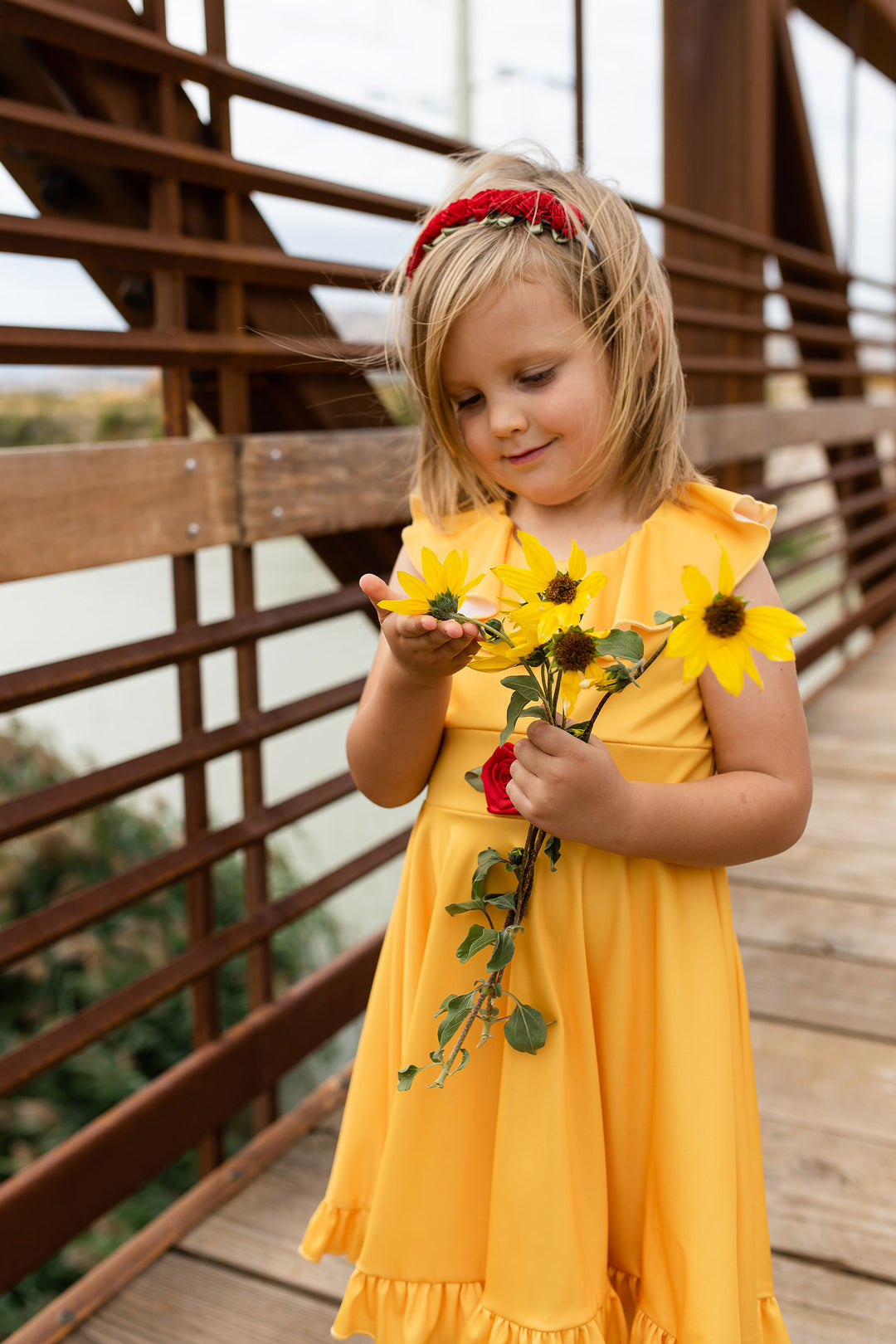 Little Adventures 10020 Yellow Beauty Twirl Dress Little Adventures 10020 Yellow Beauty Twirl Dress