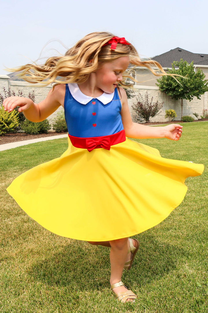 snow white dress girl Little Adventures Twirl Dress, Size 6 JGGSPWM Sparkle Dress for Four way stretch velvet +2.3
