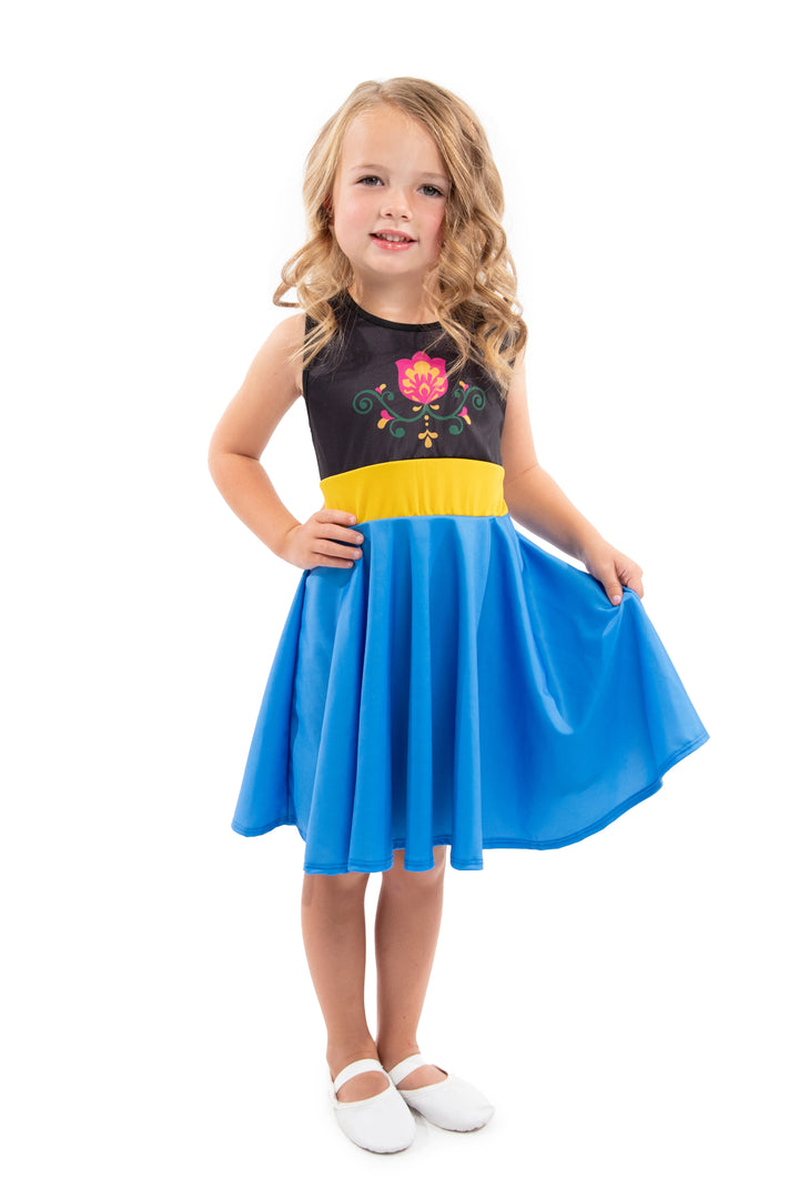 Ice Coronation Twirl Dress - Little Adventures
