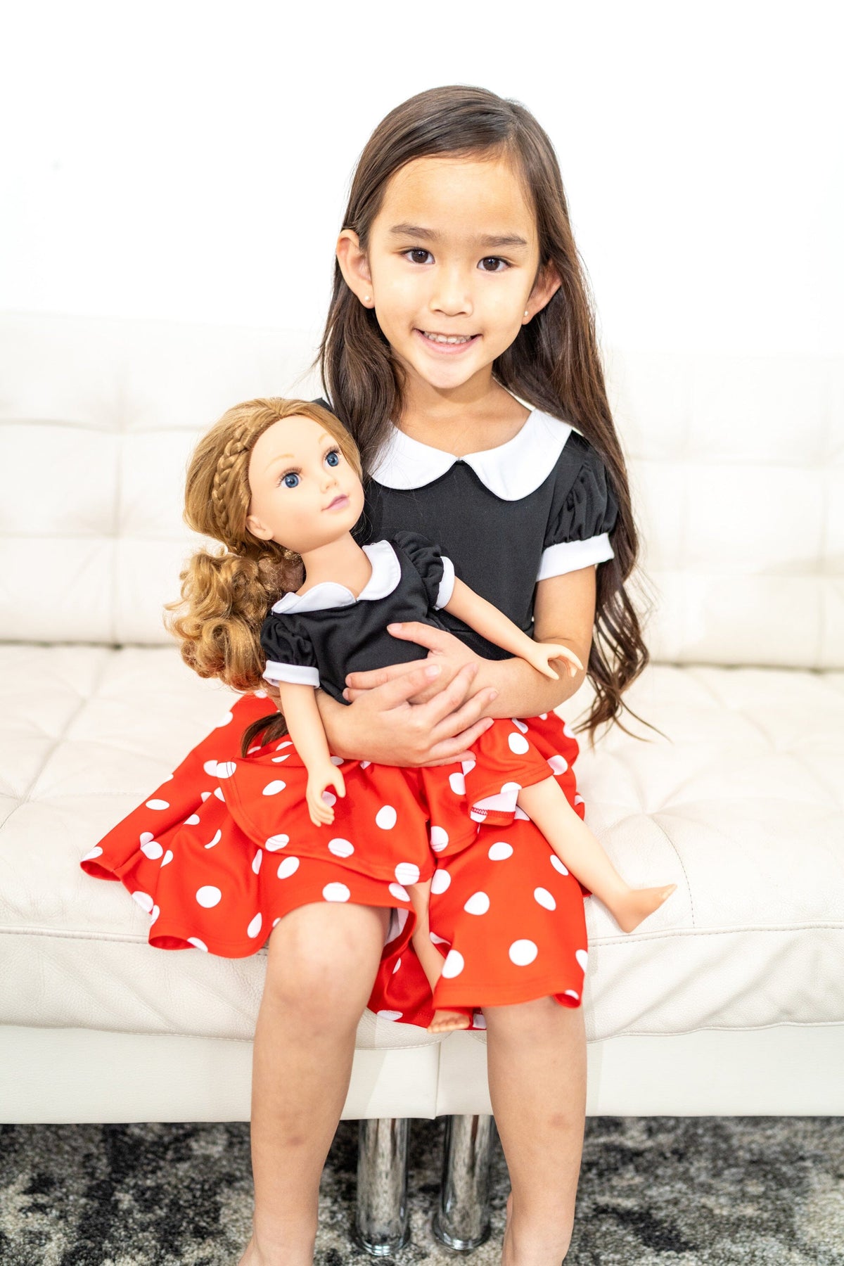 Retro Polka Dot Twirl Dress – Little Adventures