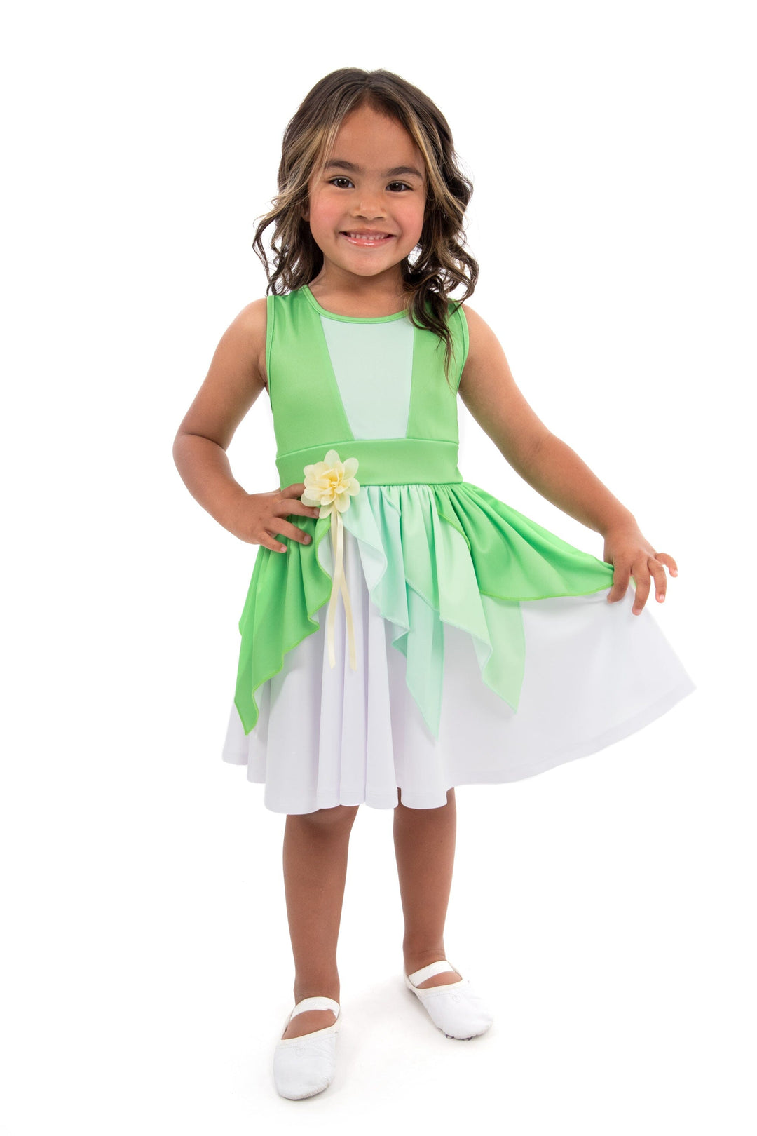 Lily Pad Twirl Dress Little Adventures Lily Pad Twirl Dress Little Adventures