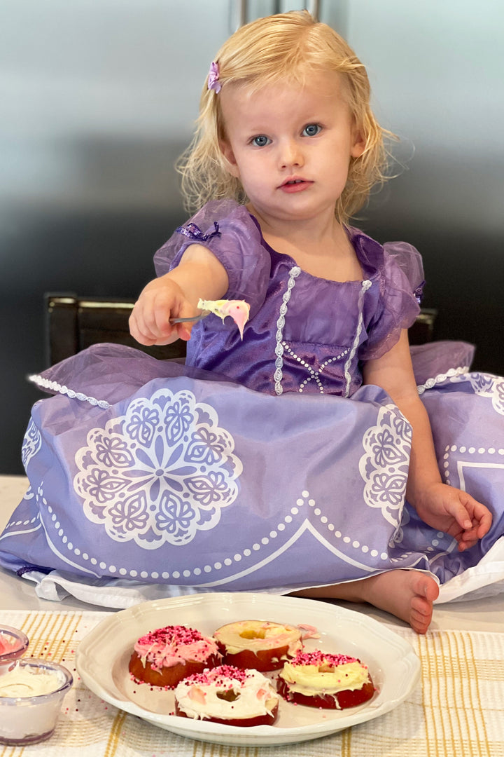 Little Adventures Purple Amulet Princess, Girl's, Size: 2XL (9-11 yrs.)