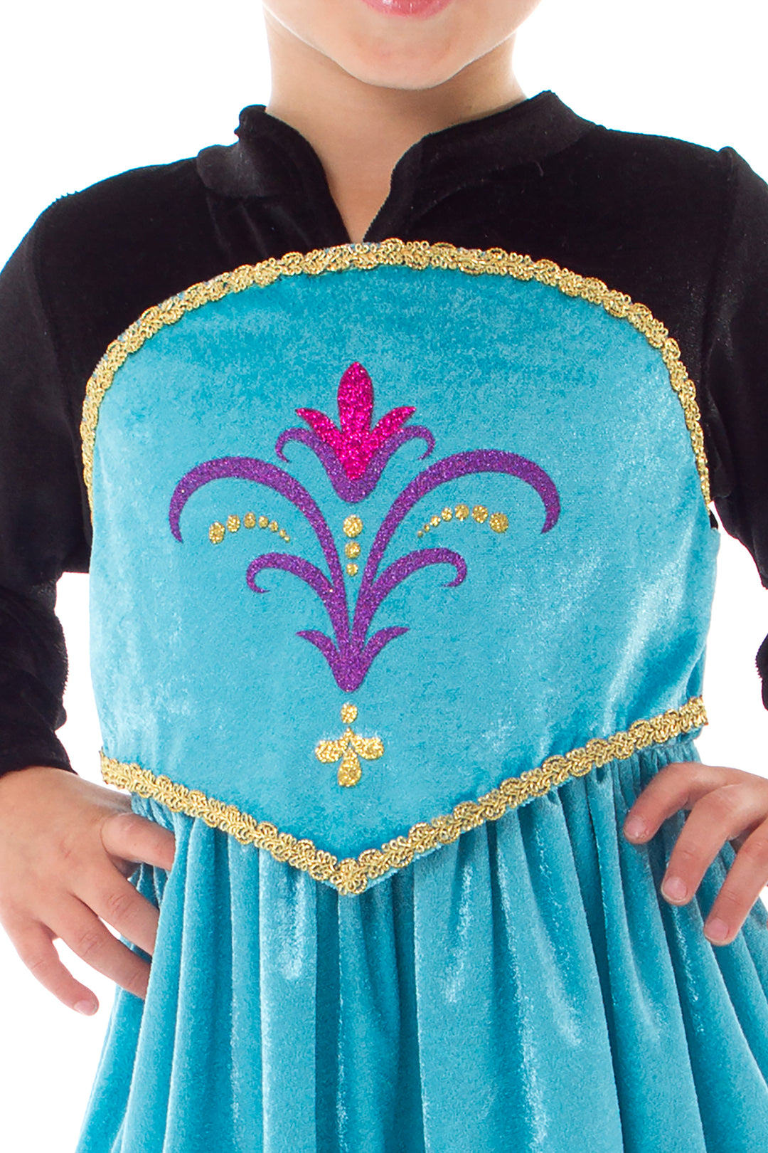 Little Adventures Ice Queen Coronation Dress Up Costume