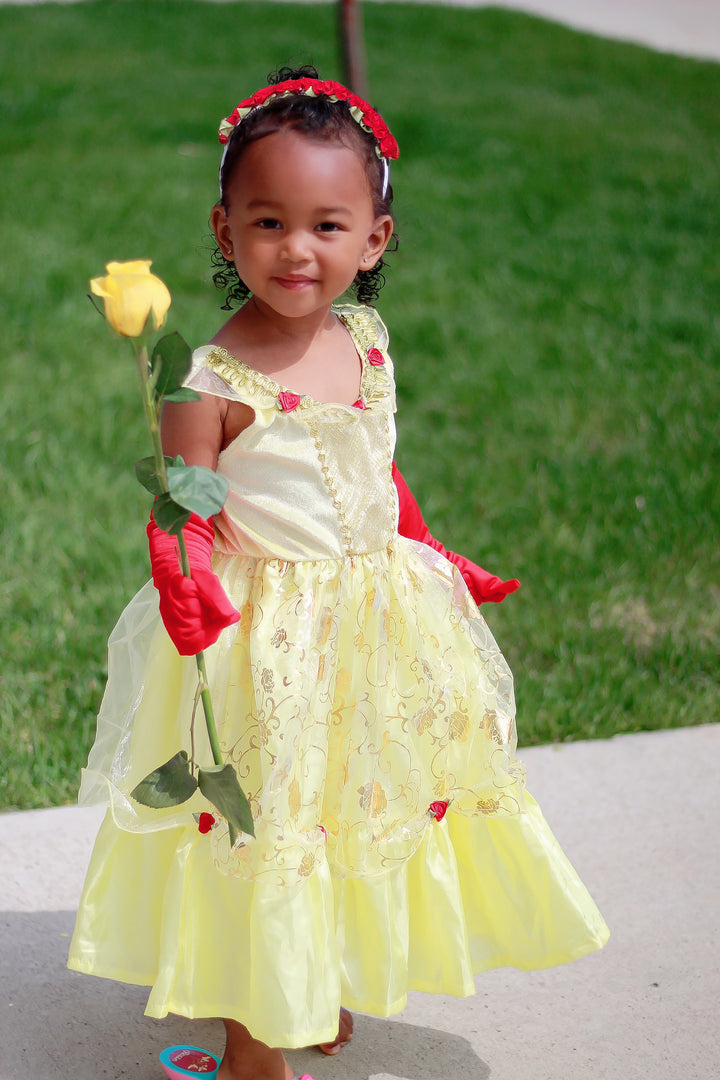 Little Adventures 11355 Yellow Beauty Dress for 9-11 Years Little Adventures 11355 Yellow Beauty Dress for 9-11 Years