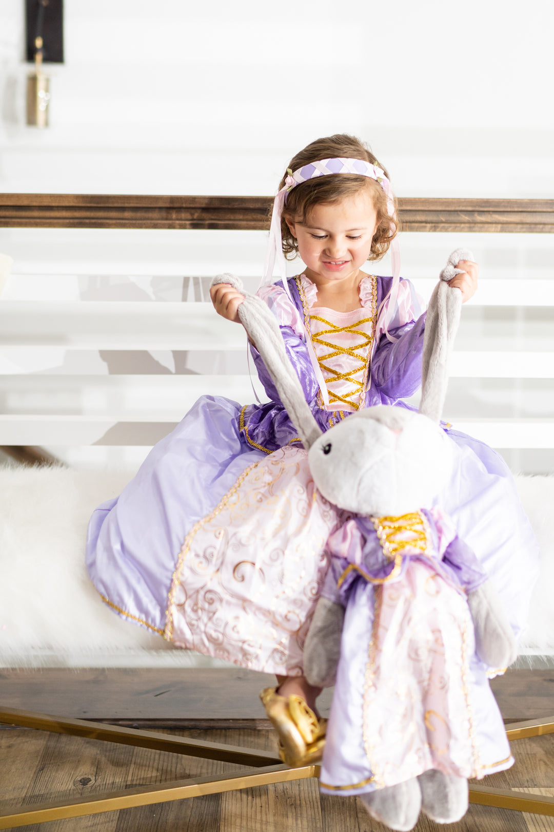 Little Adventures Classic Rapunzel Princess Dress Up Costume Little Adventures Classic Rapunzel Princess Dress Up Costume