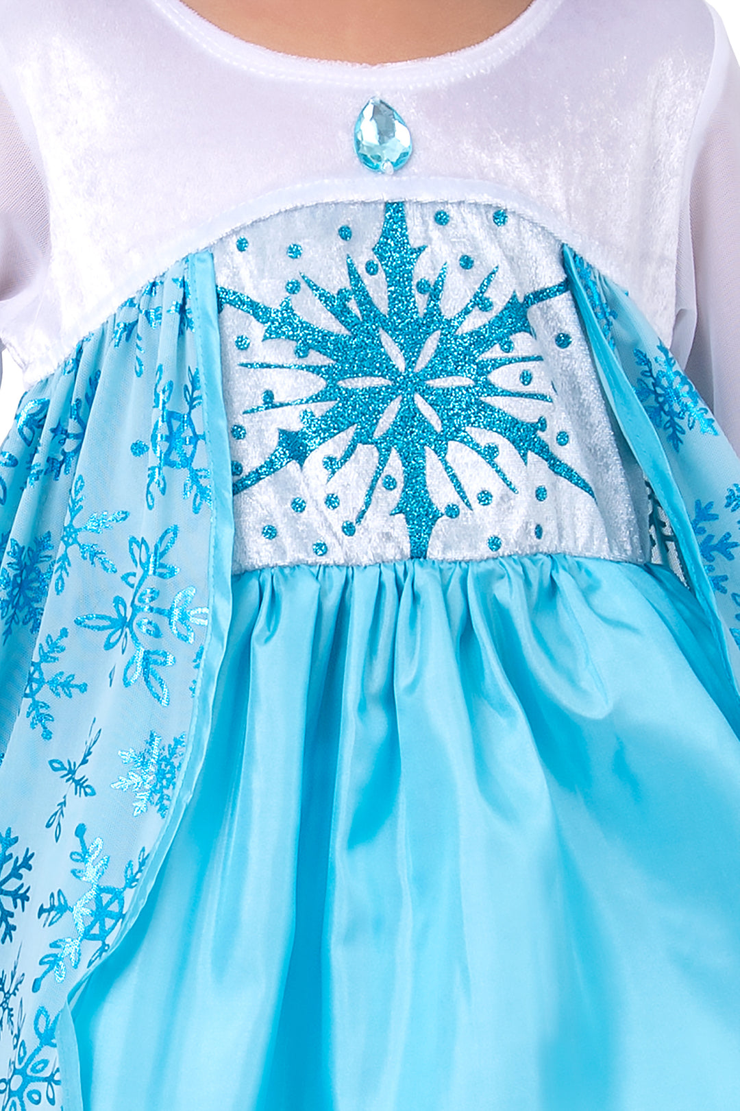open lace back dress Little Adventures 11415 Ice Princess Dress for 11-13 Years