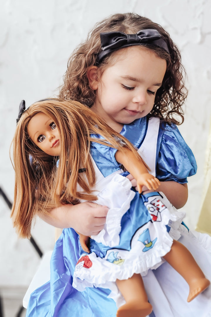 Alice in Wonderland Dress Up with Headband | Little Adventures Alice in Wonderland Dress Up with Headband | Little Adventures