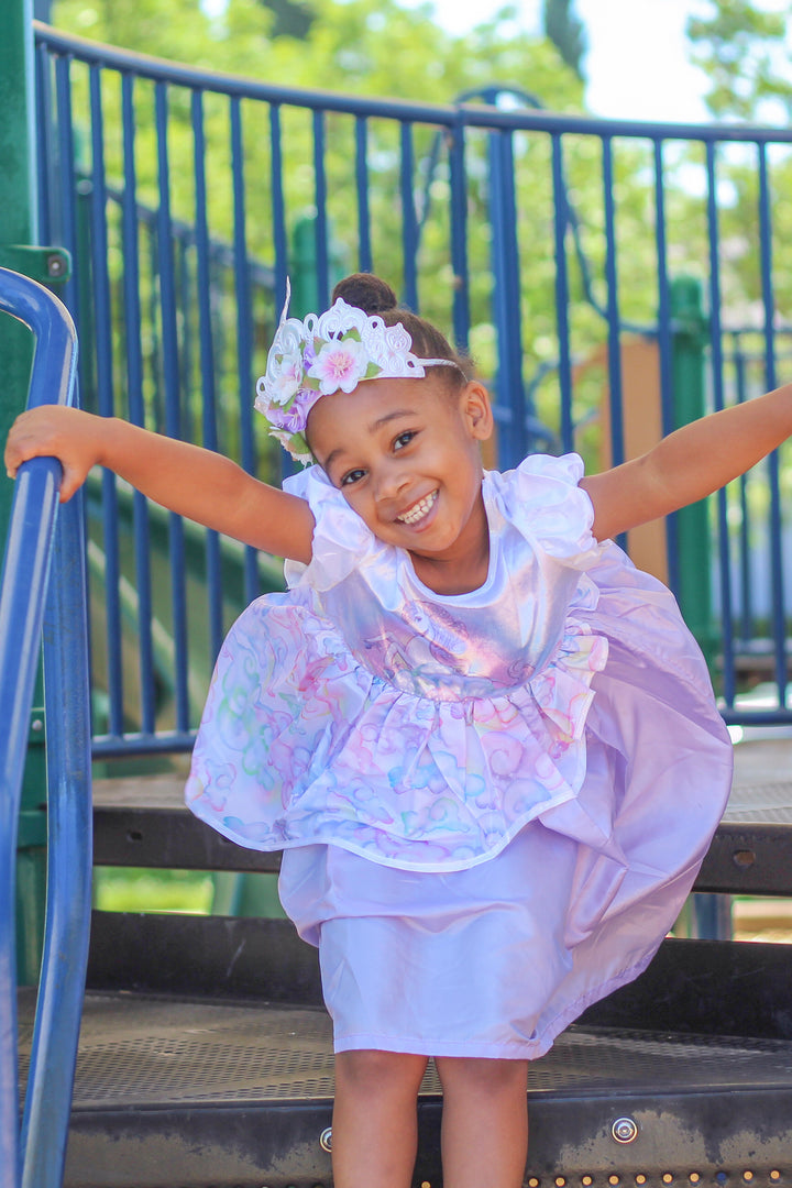 Unicorn Princess Dress Costume for Girls
