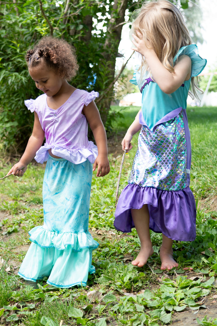 little adventures mermaid dress Purple Sparkle Mermaid – Little Adventures