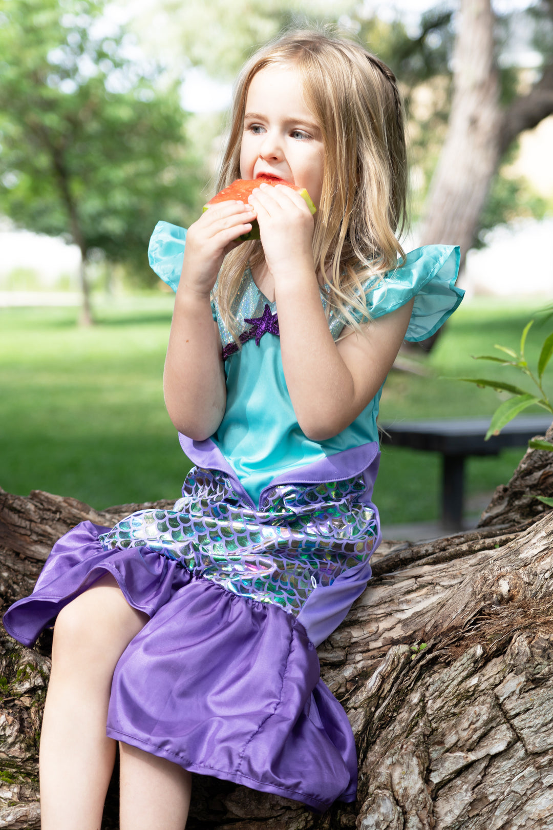 little mermaid sparkle dress Adventures Purple Princess Up Costume (Small Age 1-3) Stretch velvet bodice My take on Ariels sparkly