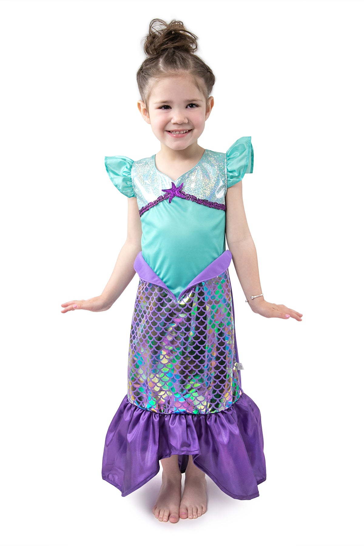 little mermaid sparkle dress Glitter Iridescent Royal Blue 2025 Prom Dresses Sequin Custom Color / US4 boys costumes Disneys The Little Mermaid Ariel's