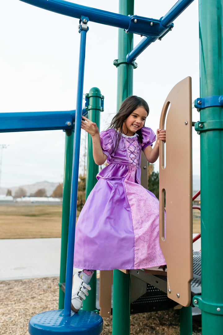 little adventures classic rapunzel dress Costume 3-5y Vintage rapunzel party dress