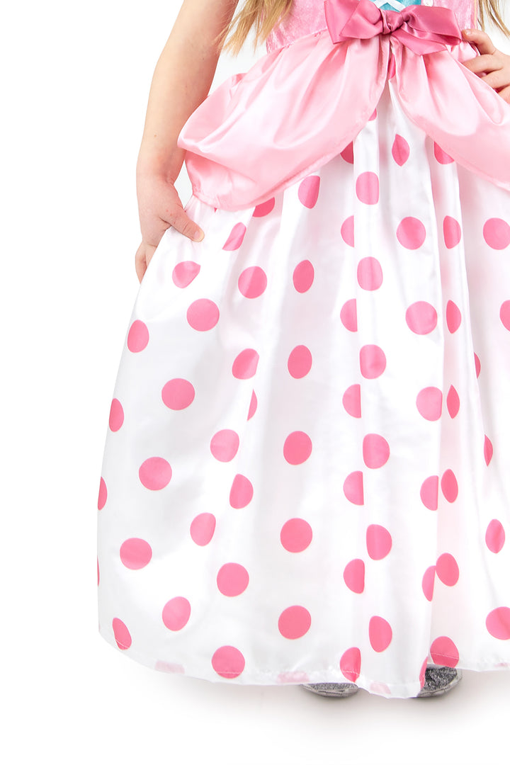 knee length dresses for ladies Little Adventures Bo Peep Dress for 9-11 Years | Size 2XL in Blue main image 1