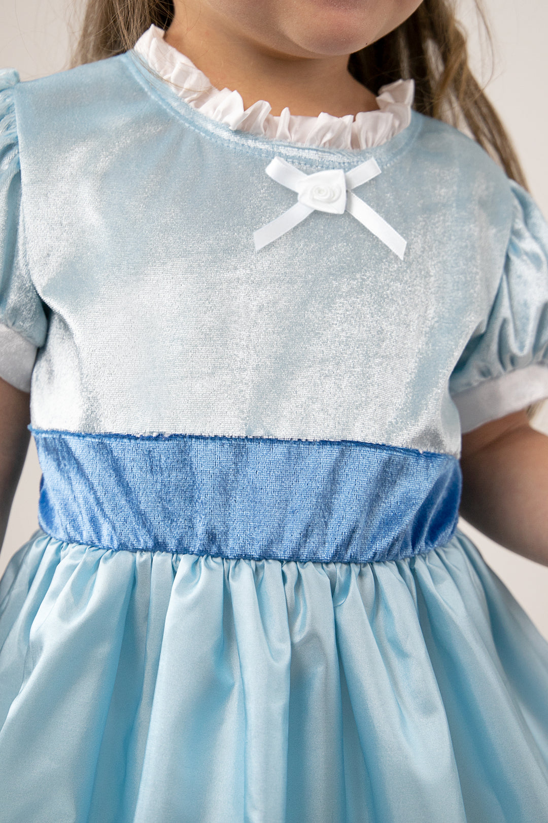 light blue wendy dress Wendy Lace Trim Maxi Dress