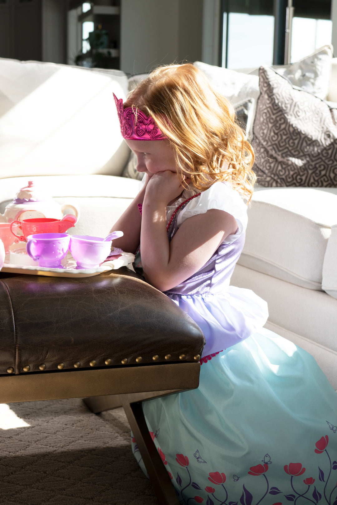 open lace back dress Little Adventures Princess Hallie Dress Up Costume