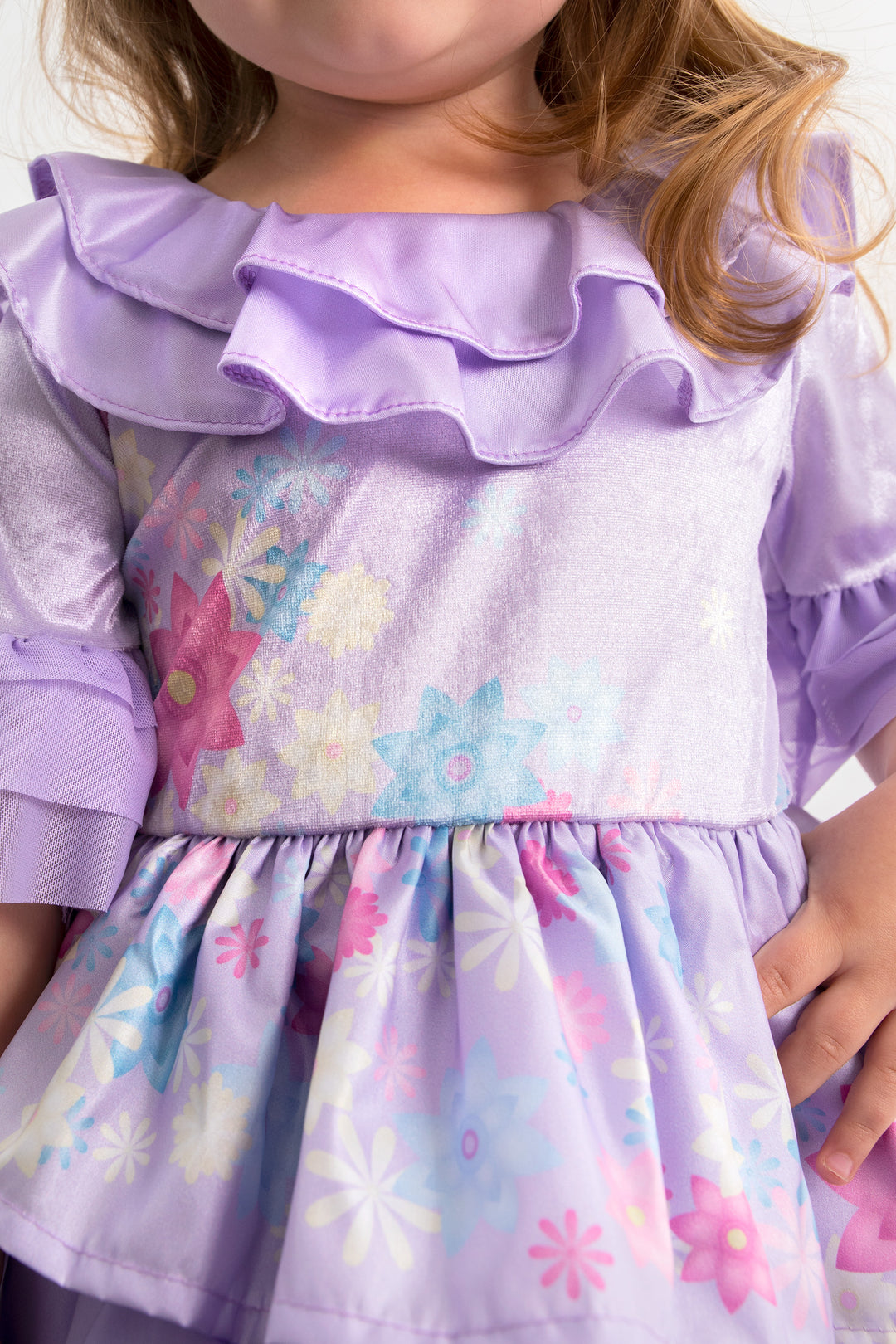 open lace back dress Little Adventures 12195 Flower Princess Dress for 9-11 Years