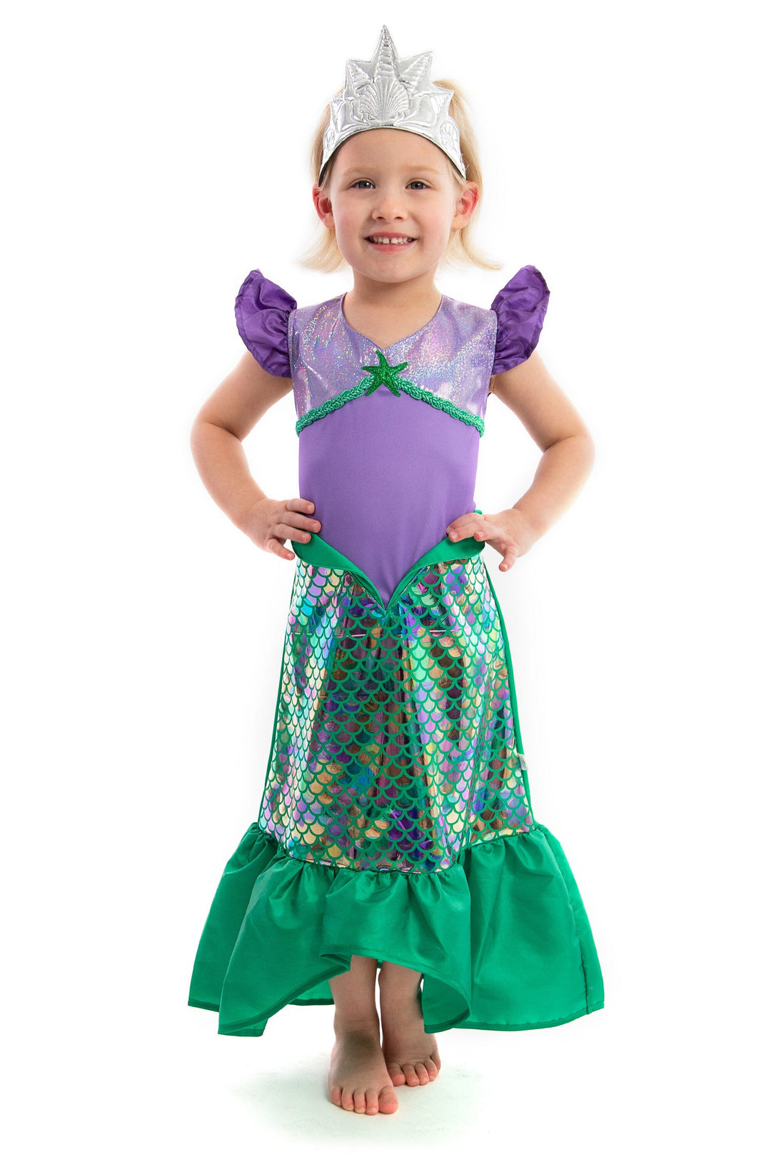 chinese dress ladies Little Adventures 12226 Classic Mermaid Dress for 11-13 Years